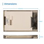 EWENT EW7068 Carcasa Externa Transparente para SSD/HDD 2.5 pulg. USB-C