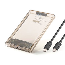 EWENT EW7068 Caja Externa USB 3.2 Gen 2 para SSD 2.5" SATA USB-C