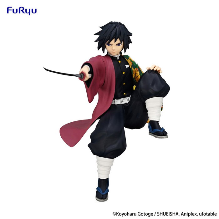 Furyu Demon Slayer: Kimetsu no Yaiba Estatua PVC Noodle Stopper Tomioka Giyu 14 cm Furyu Demon Slayer: Kimetsu no Yaiba Estatua PVC Noodle Stopper Tomioka Giyu 14 cm