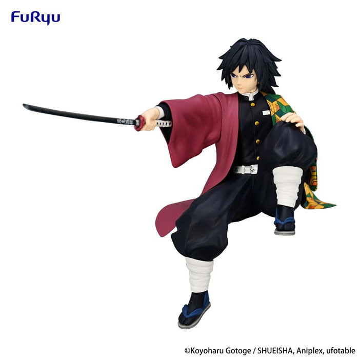 Furyu Demon Slayer: Kimetsu no Yaiba Estatua PVC Noodle Stopper Tomioka Giyu 14 cm Furyu Demon Slayer: Kimetsu no Yaiba Estatua PVC Noodle Stopper Tomioka Giyu 14 cm