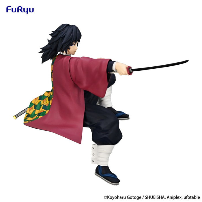 Furyu Demon Slayer: Kimetsu no Yaiba Estatua PVC Noodle Stopper Tomioka Giyu 14 cm Furyu Demon Slayer: Kimetsu no Yaiba Estatua PVC Noodle Stopper Tomioka Giyu 14 cm