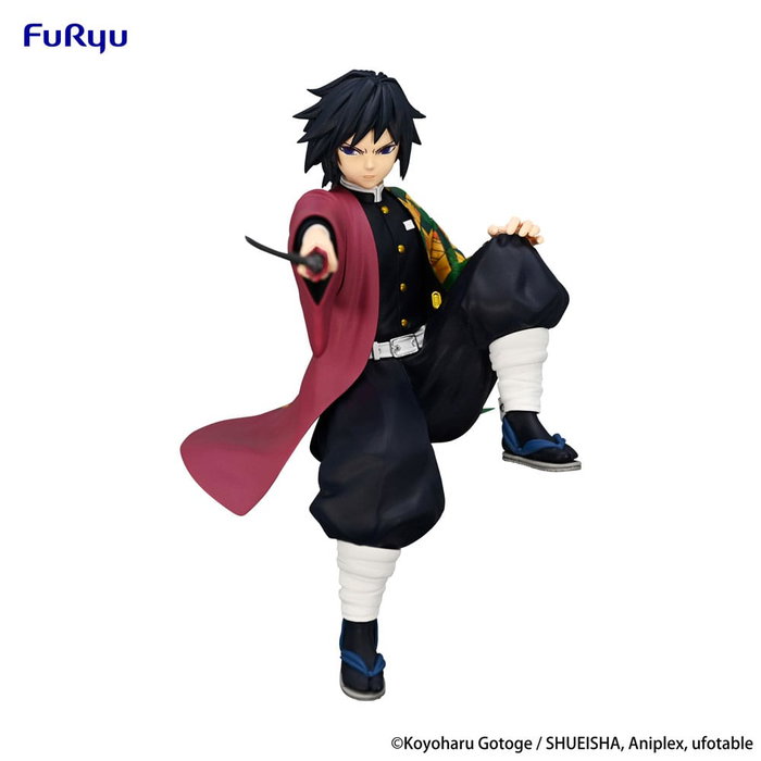 Furyu Demon Slayer: Kimetsu no Yaiba Estatua PVC Noodle Stopper Tomioka Giyu 14 cm Furyu Demon Slayer: Kimetsu no Yaiba Estatua PVC Noodle Stopper Tomioka Giyu 14 cm