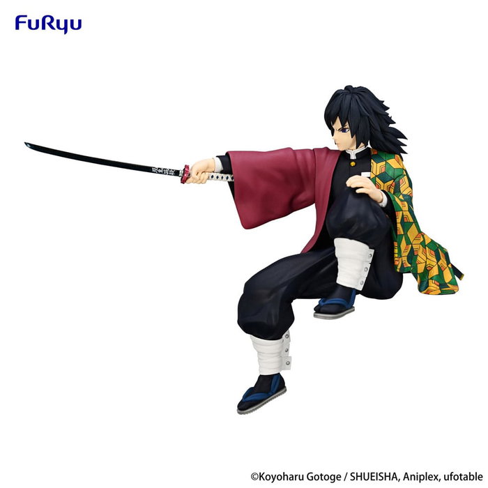 Furyu Demon Slayer: Kimetsu no Yaiba Estatua PVC Noodle Stopper Tomioka Giyu 14 cm Furyu Demon Slayer: Kimetsu no Yaiba Estatua PVC Noodle Stopper Tomioka Giyu 14 cm