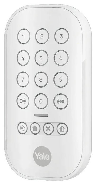 Yale Teclado para Alarmas Inteligentes con Control de 4 Zonas Yale Teclado para Alarmas Inteligentes con Control de 4 Zonas