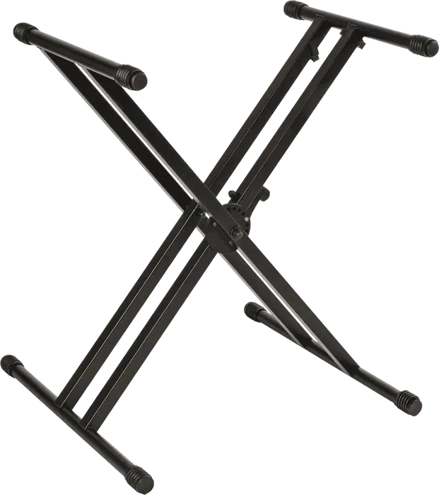 Quiklok QL746 Soporte Teclado "X" Doble Perfil Largo Acero Negro Altura Regulable Quiklok QL746 Soporte Teclado "X" Doble Perfil Largo Acero Negro Altura Regulable