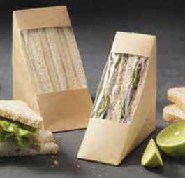 Pack 500 Uds Sandwich 123X72X123MM