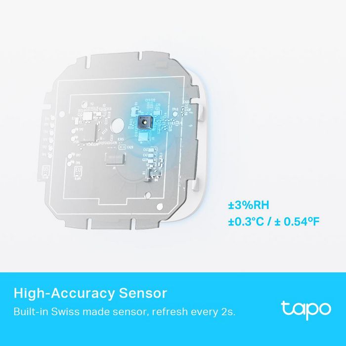 TP-Link Tapo T315 Sensor de temperatura y humedad Blanco