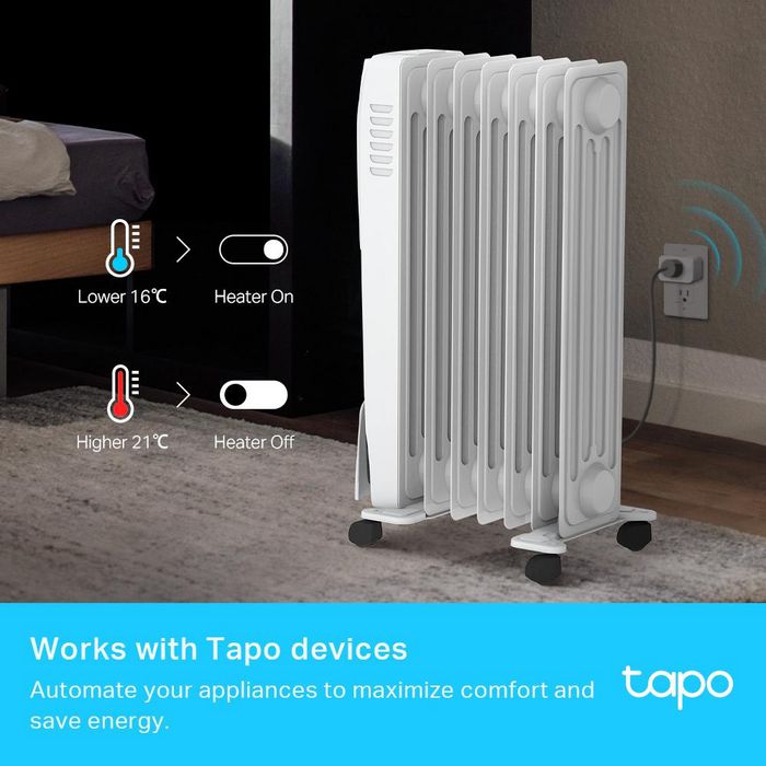 TP-Link Tapo T315 Sensor de temperatura y humedad Blanco