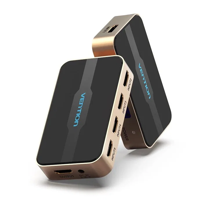 Vention Duplicador HDMI ACDG0 5x HDMI Hembra a 1x HDMI Macho 4K