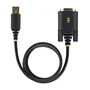 StarTech.com Cable Adaptador USB a RS-232 DB-9 de 2m Negro