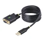 StarTech.com Cable Adaptador USB a RS-232 DB-9 de 2m Negro