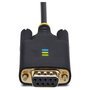 StarTech USB a Serie RS-232 de Módem Nulo, 2m, Negro