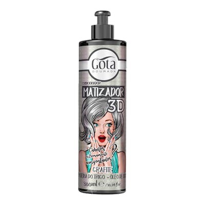 Gota Dourada Matizador 3D Grafite 300ml Gota Dourada Matizador 3D Grafite 300ml
