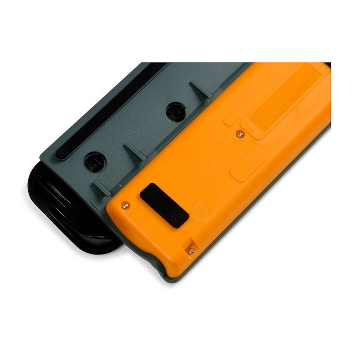 BakkerElkhuizen ErgoSlider+ Ratón Ergonómico Ambidiestro, 1600 DPI Laser, 5 Botones Programables, Color Negro/Gris/Amarillo, Cable 1.4 m, BNEESLDG