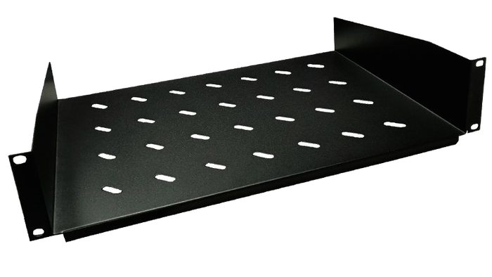 PHASAK BANDEJA 1U FIJA PARA MURAL PHASAK 380 MM. NEGRA PHASAK BANDEJA 1U FIJA PARA MURAL PHASAK 380 MM. NEGRA