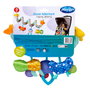 Playgro Ocean Adventure Twirly Whirly 0188664 Mordedor Texturizado con Amigos Marinos para Bebé (Multilenguaje)