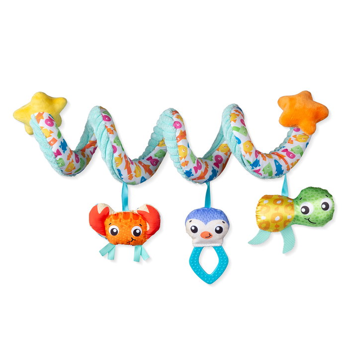 Playgro Ocean Adventure Twirly Whirly 0188664 Mordedor Texturizado con Amigos Marinos para Bebé (Multilenguaje) Playgro Ocean Adventure Twirly Whirly 0188664 Mordedor Texturizado con Amigos Marinos para Bebé (Multilenguaje)