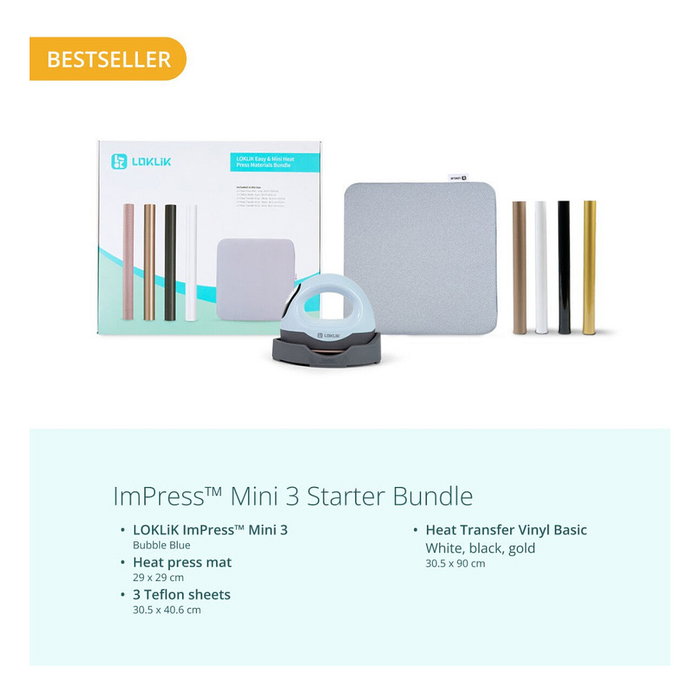 LOKLiK Europe ImPress™ Mini 3 Pastellblau LOKLiK Europe ImPress™ Mini 3 Pastellblau