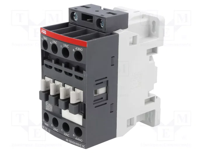 ABB NF22E-12 Contactor 4-polar 3A 48÷130VAC/VDC ABB NF22E-12 Contactor 4-polar 3A 48÷130VAC/VDC