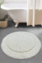 Mijölnir Alfombrilla de Baño 02 - Algodón 100%, 1600 gr/m², 90x90 cm, Color Crudo, Lujosa y Absorbente