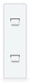 Ubiquiti Floating Mount Magnético de Pared en Policarbonato, para Switches Compactos UniFi, 125.6 x 40.4 x的无价值 mm