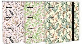 Carpebloc Mariola Fº 4 An. Mixtas 25Mm Con Recambio 100 Hj. 90G 3 Diseños Surtidos Expositor De 10