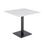 Mesa Blanco Piedra Sinterizada Contract 80 X 80 X 75 cm (Set de 2)