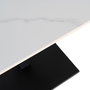 Mesa Blanco Piedra Sinterizada Contract 80 X 80 X 75 cm (Set de 2)