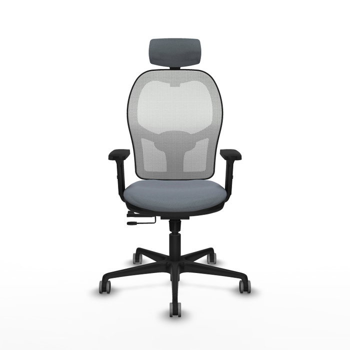 PIQUERAS Y CRESPO Silla de oficina Jorquera Gris y Blanco
