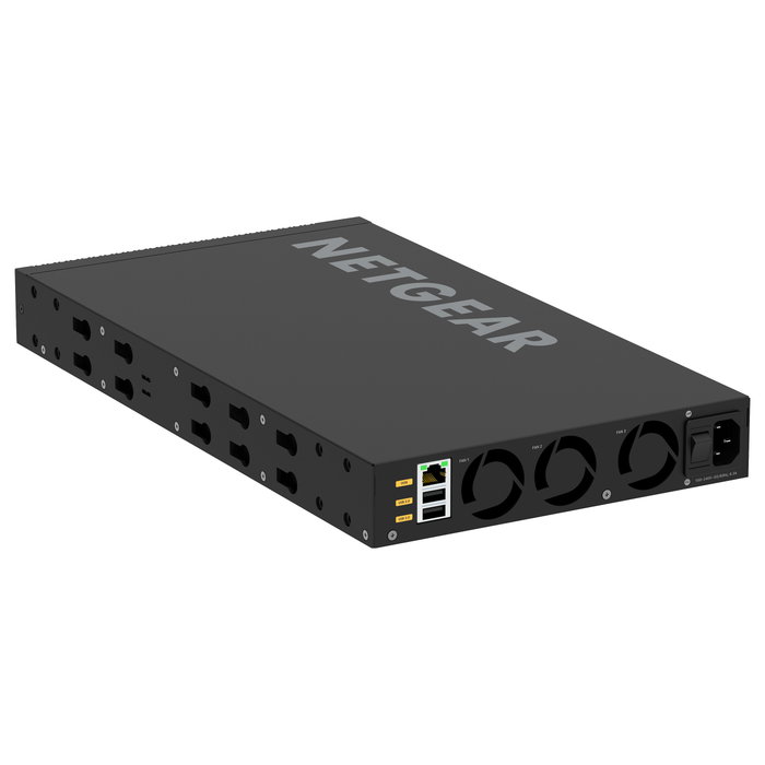 NETGEAR M4350-12X12F Switch 24 Puertos Gestionado L3, 12x 10G Ethernet (100/1000/10000) + 12x SFP+, 480 Gbit/s, Montaje Rack 1U NETGEAR M4350-12X12F Switch 24 Puertos Gestionado L3, 12x 10G Ethernet (100/1000/10000) + 12x SFP+, 480 Gbit/s, Montaje Rack 1U