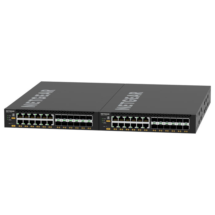 NETGEAR M4350-12X12F Switch 24 Puertos Gestionado L3, 12x 10G Ethernet (100/1000/10000) + 12x SFP+, 480 Gbit/s, Montaje Rack 1U NETGEAR M4350-12X12F Switch 24 Puertos Gestionado L3, 12x 10G Ethernet (100/1000/10000) + 12x SFP+, 480 Gbit/s, Montaje Rack 1U