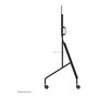 Neomounts FL50-525BL1 Carro TV Móvil con Ruedas para Pantallas de 55 a 86 Pulgadas, Soporte de Suelo, Negro