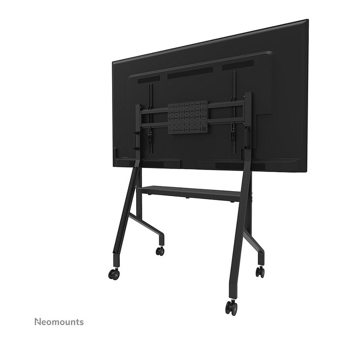 Neomounts FL50-525BL1 Carro TV Móvil con Ruedas para Pantallas de 55 a 86 Pulgadas, Soporte de Suelo, Negro