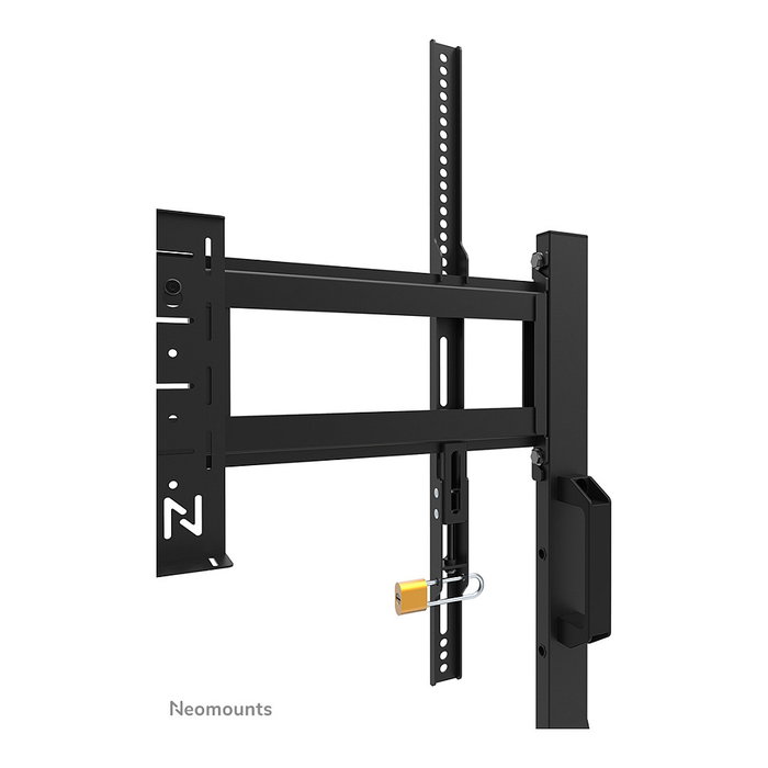 Neomounts FL50-525BL1 Carro TV Móvil con Ruedas para Pantallas de 55 a 86 Pulgadas, Soporte de Suelo, Negro