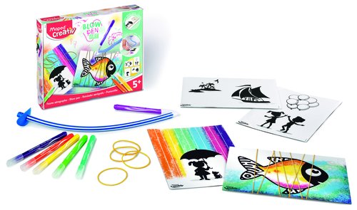 Maped Creative Mi Primer Kit de Manualidades Blowpen Art Hilo Maped Creative Mi Primer Kit de Manualidades Blowpen Art Hilo