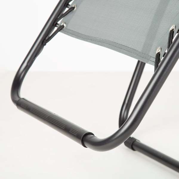 Color Baby Tumbona Textileno 52x68x102 cm Gris Oscuro Color Baby Tumbona Textileno 52x68x102 cm Gris Oscuro