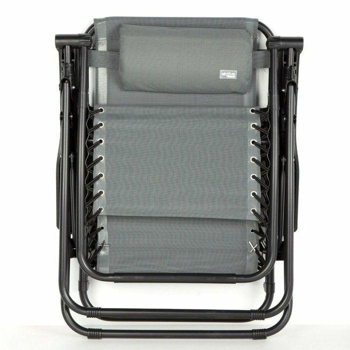 Color Baby Tumbona Textileno 52x68x102 cm Gris Oscuro