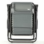 Color Baby Tumbona Textileno 52x68x102 cm Gris Oscuro