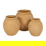 Macetero Vainilla Cerámica Decoración 34 X 34 X 35 cm