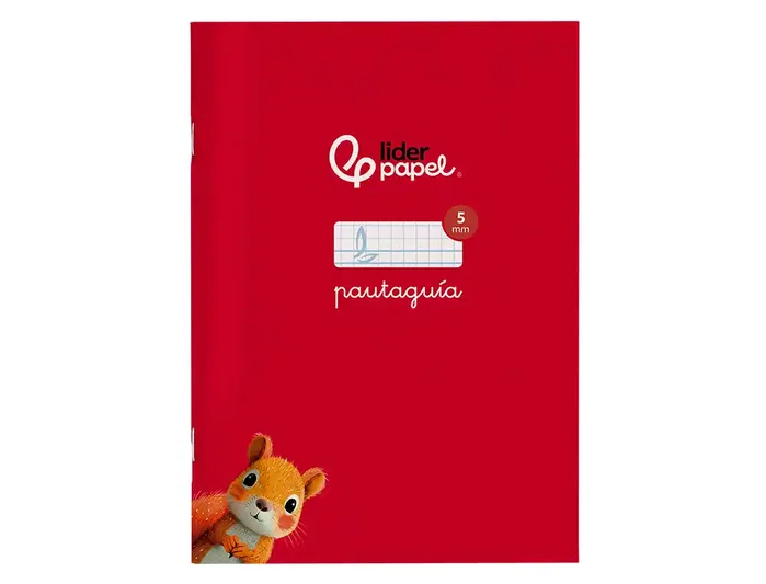 Liderpapel Libreta Cuadriculada Pautada 5mm con Margen Din A5+