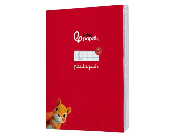 Liderpapel Libreta Cuadriculada Pautada 5mm con Margen Din A5+