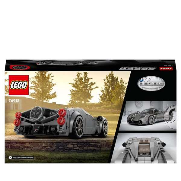 Juego de construccion coche pagani utopia lego speed champions