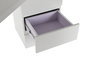 DKD Home Decor Escritorio Moderno Blanco Natural MDF Metal 120 x 75 x 150 cm