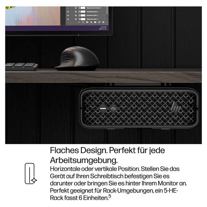 HP Z2 Mini G1i CU9 con 285K, 64GB RAM, 1TB SSD y RTX PRO 2000