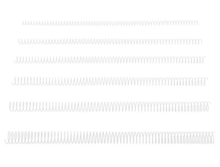 Q-connect Espiral Metálico Blanco 64 5:1 12mm 1mm Caja de 200 Unidades Q-connect Espiral Metálico Blanco 64 5:1 12mm 1mm Caja de 200 Unidades