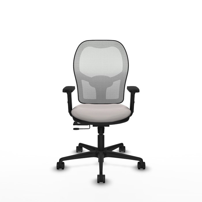 PIQUERAS Y CRESPO Silla de oficina Jorquera Blanca con Mecanismo Sincro/Traslack