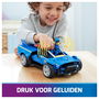 Spin Master PAW Patrol: La Superpelícula - Coche Transformable Deluxe con Figura de Chase - Vehículo Superhéroe con Luces y Sonidos - Ref. 6067497