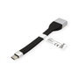 ROLINE Adaptador de Display USB-C a DisplayPort (Hembra) 12033240, 0.13 m, 4K UHD 3840x2160 a 60Hz, Negro