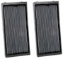 K&N Filtro de Habitáculo KNVF3019 - Aire Interior Más Limpio y Flujo de Aire Mejorado