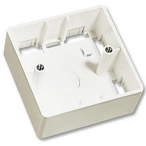 Lindy Caja de pared de superficie 1 elemento UK 86x86x47 mm Blanco